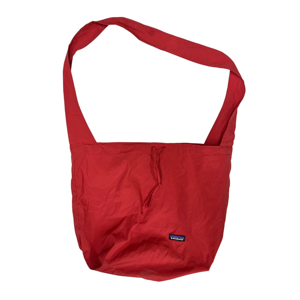 Patagonia Carry Ya'll Bag Red Ripstop Nylon Tote Crossbody